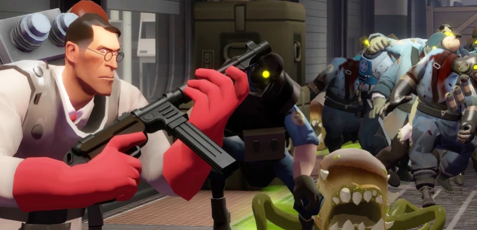 Team Fortress 2 Mann Versus Zombies Modu Çok İyi!